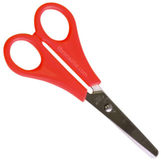 Tijera Escolar Punta Roma, de 13 cm, Pequeña
