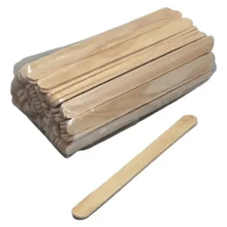 Palitos de Helado, Picolé, de Madera, Color Natural, 11 x 0.9 cm, Bolsita