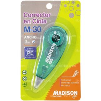 Mini Corrector en Cinta de 5 mm, MADISON M-30