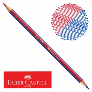 EcoLápiz Bicolor Rojo y Azul 737 Faber-Castell