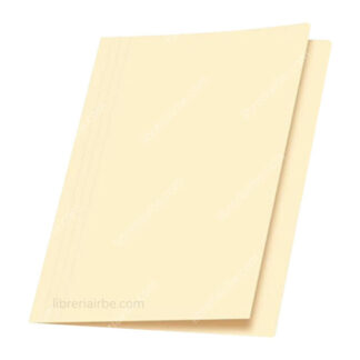 Folder Manila, de Cartulina, 200 g/m², Tamaño Carta, Amarillo Marfil