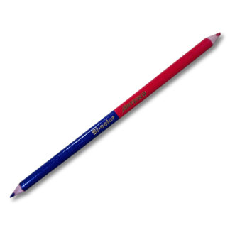 Lápiz Bicolor Rojo y Azul Artesco