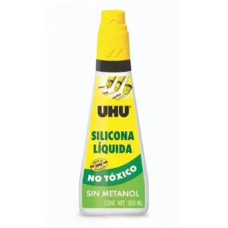 Pegamento Silicona Líquida UHU 200 ml