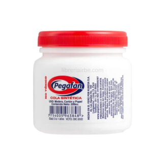 Pegamento Blanco, Carpicola, Cola Sintética Pegafan, Bote de 200 ml