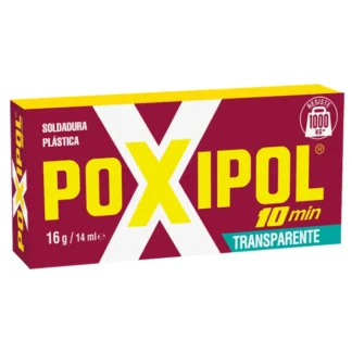 Pegamento POXIPOL® Transparente 10 min 16 g / 14 ml